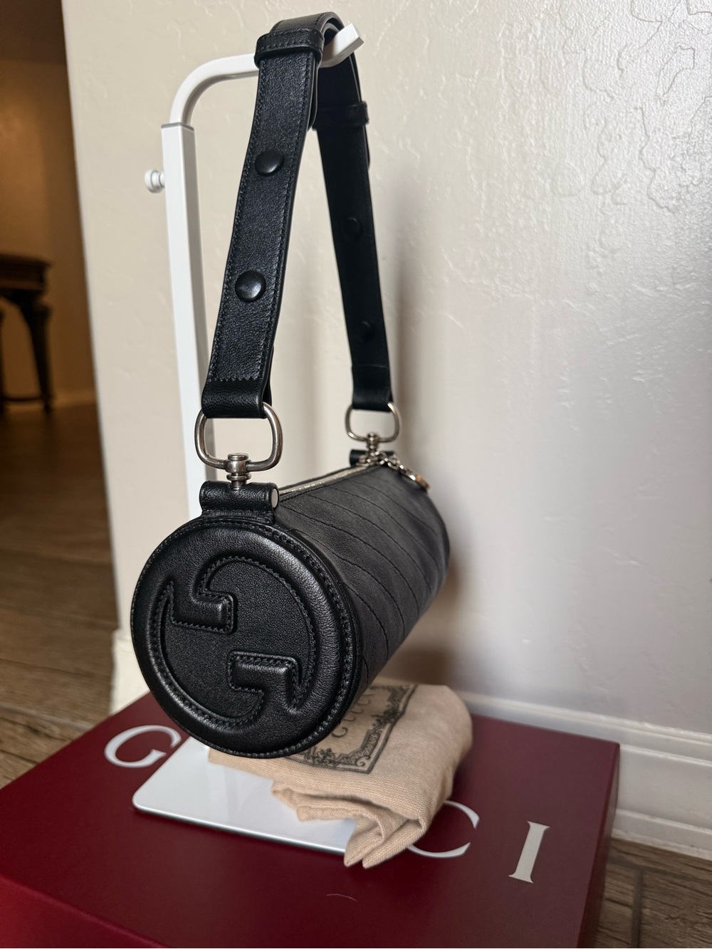 Gucci Black Quilted Blondie Bag - Picture 3 of 10